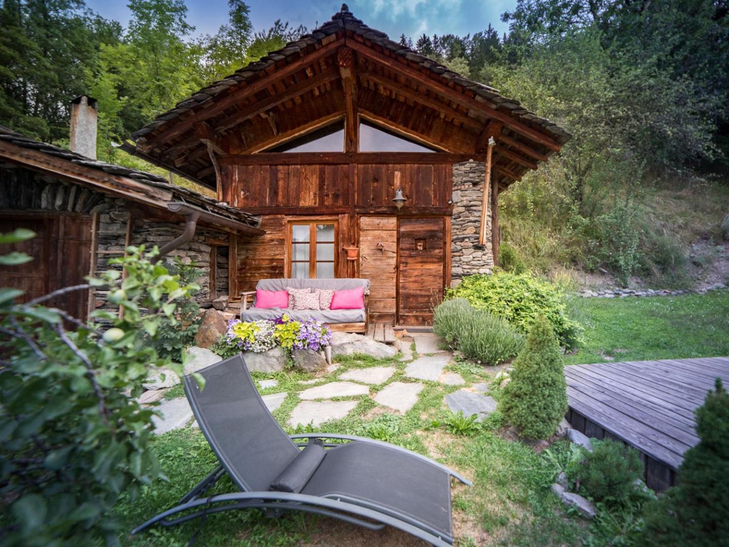 Bed and Breakfast La Ferme D'Angele Bourg-Saint-Maurice Exterior foto